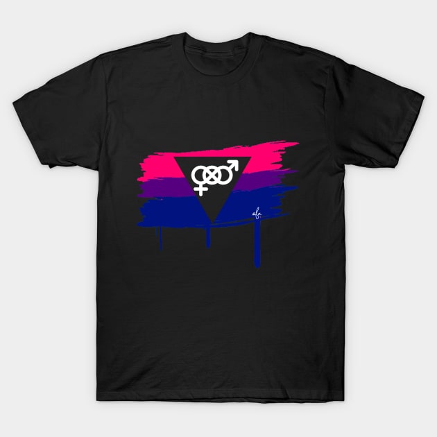 Bisexual Pride T-Shirt by EqualityForAll